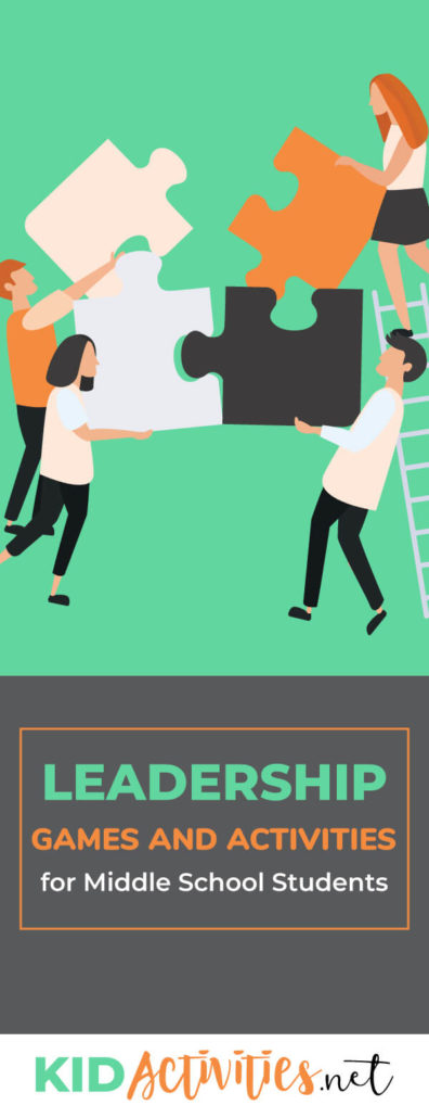 leadership games and activities for middle school students leadership games