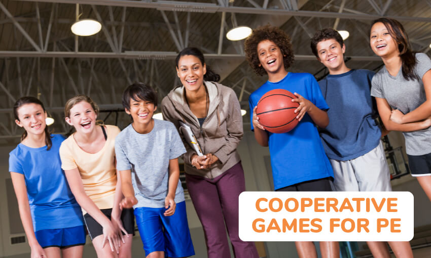 A collection of cooperative games for PE.